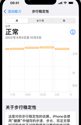 南郑iPhone手机维修如何在iPhone开启'步行稳定性通知'