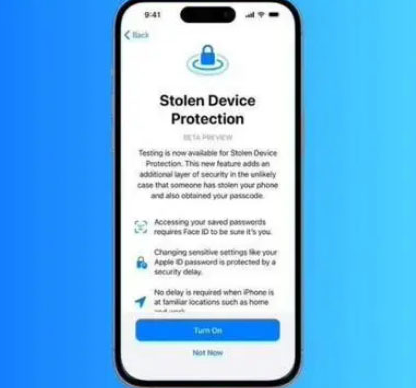 南郑苹果授权维修店分享被盗设备保护功能开启方法 