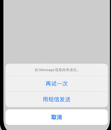 南郑apple维修iPhone上无法正常发送iMessage信息