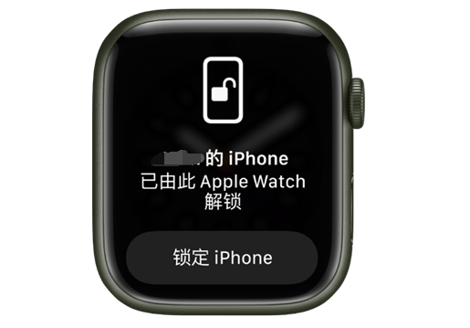 南郑苹果手机维修分享用 AppleWatch 解锁配备面容 ID 的 iPhone方法 